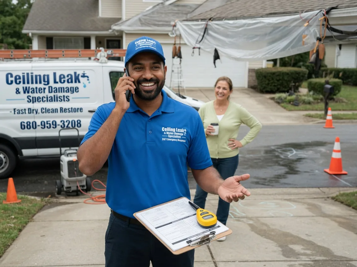Ceiling Leak Cleanup Midwest, WY FAQs